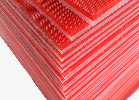 Two color HDPE colorcore sheets