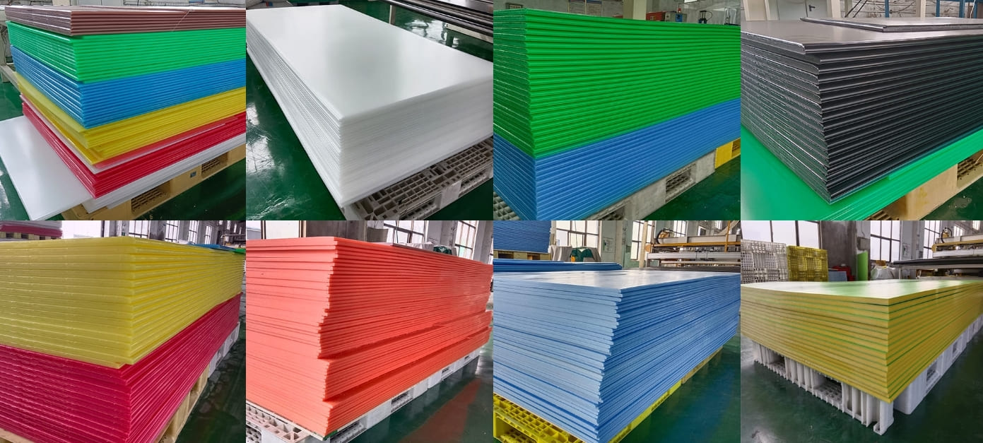 Comparison of HDPE sheets produced by different processes